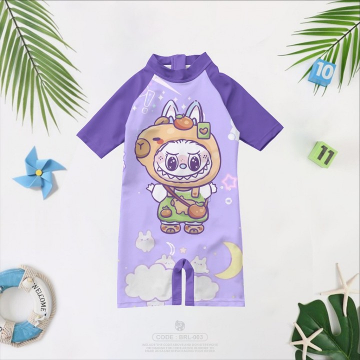 FAST PO LOLLY DIVING BAJU RENANG - LABUBU SERIES