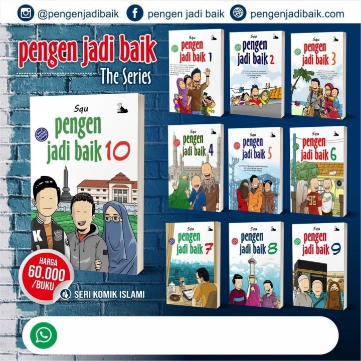 PO KOMIK PENGEN JADI BAIK SERIES 