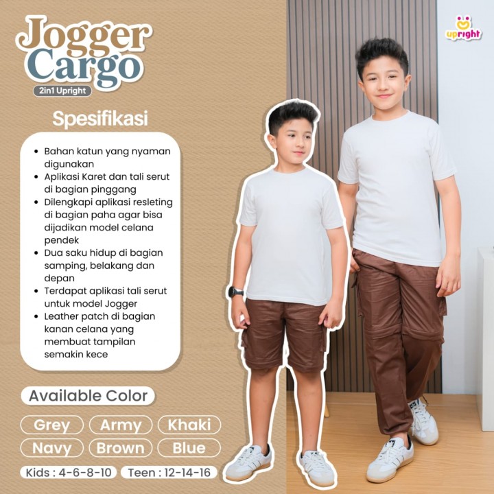 PO JOGGER CARGO 2IN1 BY UPRIGHT