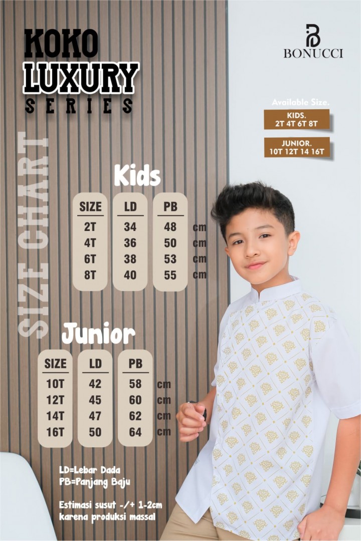 PO KOKO LUXURY SERIES (KIDS) BY BONUCCI