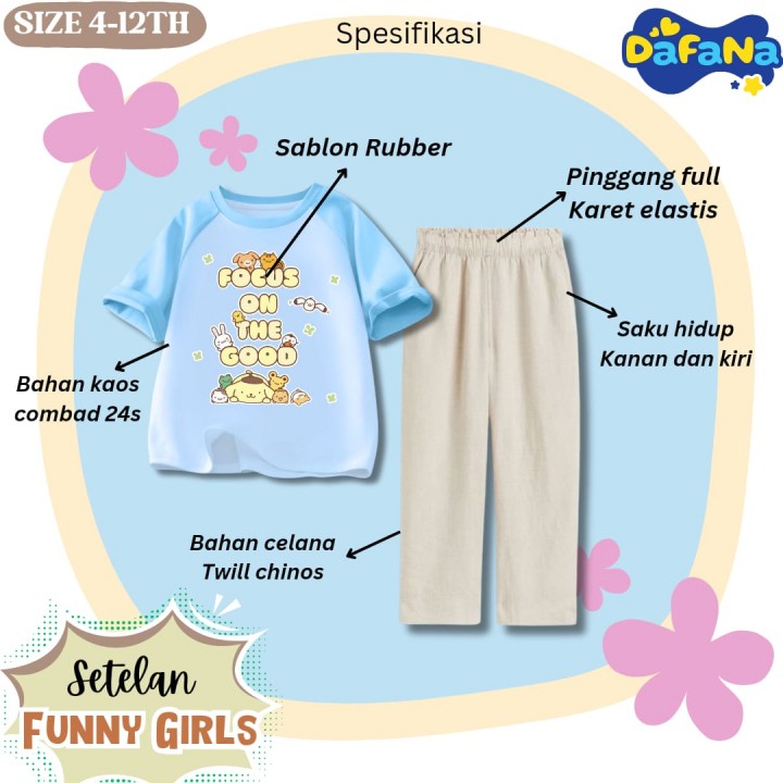 PO SETELAN FUNNY SERIES BY DAFANA