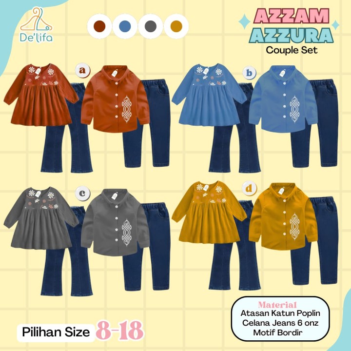 AZZAM COUPLE SET BY DE'LIFA