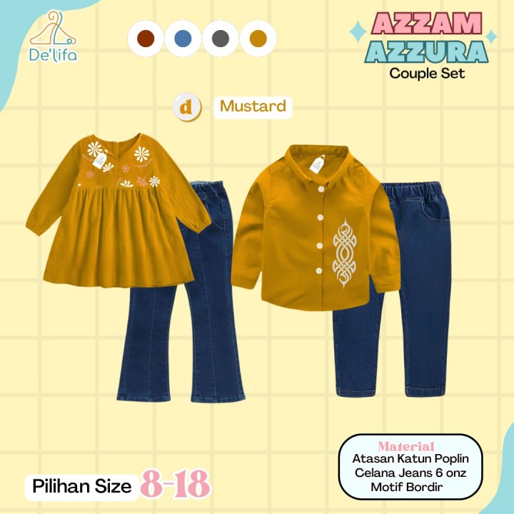 AZZAM COUPLE SET BY DE'LIFA