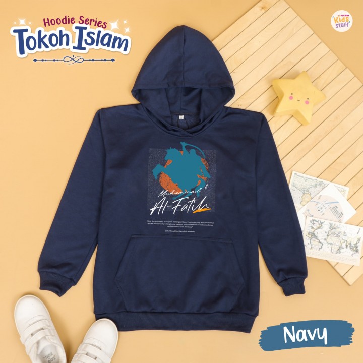 PO HOODIE SERIES TOKOH ISLAM (JUN) BY UPRIGHT KIDS STUFF