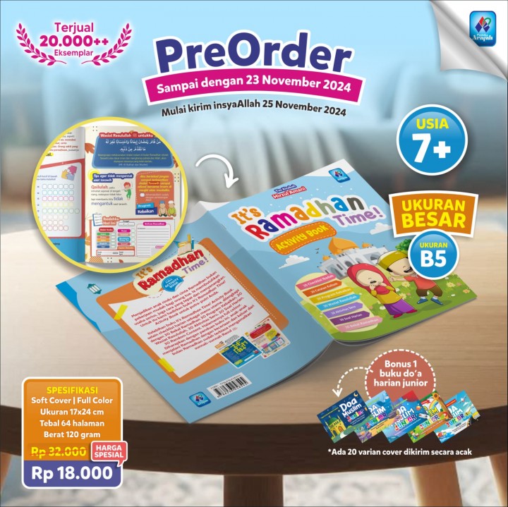 PO BUKU IT'S RAMADHAN TIME  ACTIVITY BOOK ARAFAH