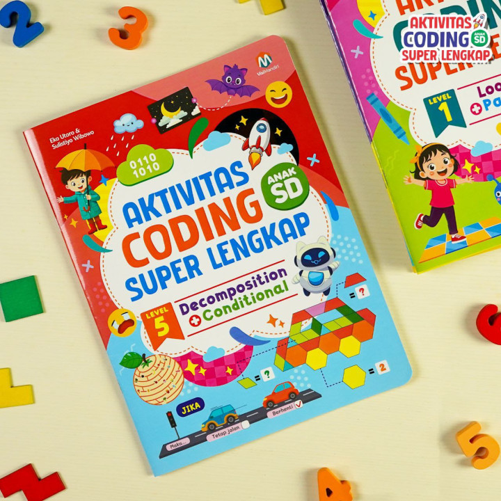 PO BUKU AKTIVITAS CODING SUPER LENGKAP UNTUK SD - ZIYAD
