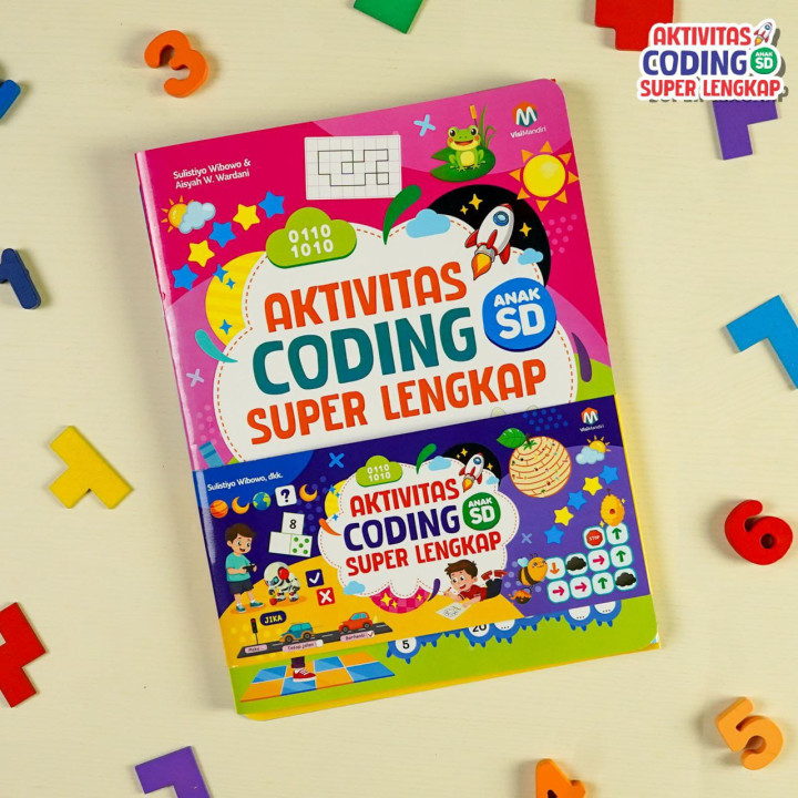 PO BUKU AKTIVITAS CODING SUPER LENGKAP UNTUK SD - ZIYAD