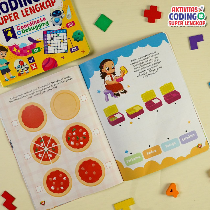 PO BUKU AKTIVITAS CODING SUPER LENGKAP UNTUK SD - ZIYAD