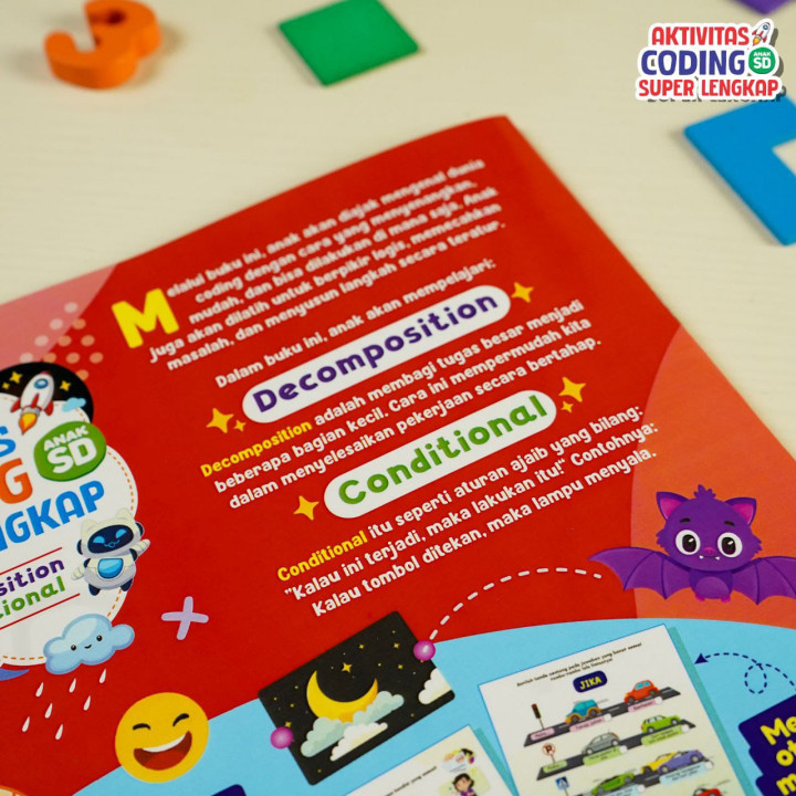 PO BUKU AKTIVITAS CODING SUPER LENGKAP UNTUK SD - ZIYAD