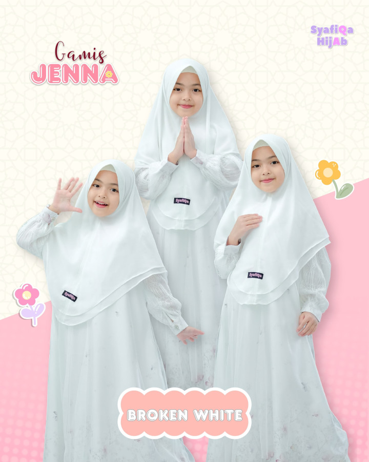 PO GAMIS JENNA BY SYAFIQA 