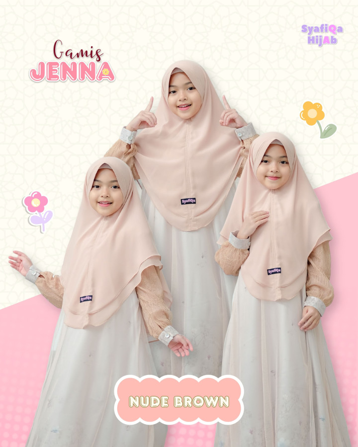 PO GAMIS JENNA BY SYAFIQA 