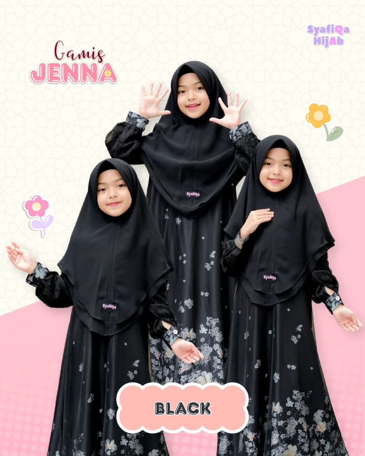 PO GAMIS JENNA BY SYAFIQA 