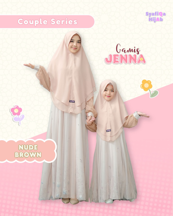 PO GAMIS JENNA BY SYAFIQA 