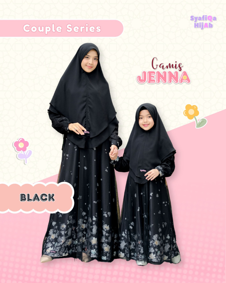 PO GAMIS JENNA BY SYAFIQA 