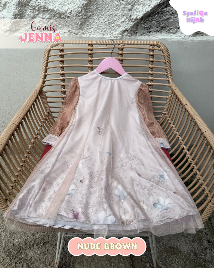 PO GAMIS JENNA BY SYAFIQA 