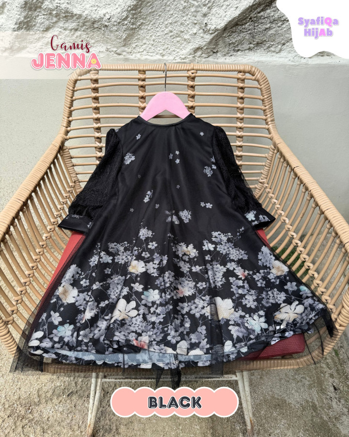 PO GAMIS JENNA BY SYAFIQA 