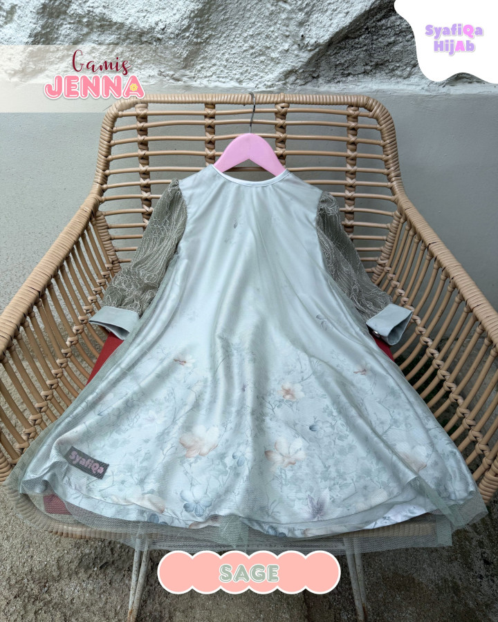 PO GAMIS JENNA BY SYAFIQA 