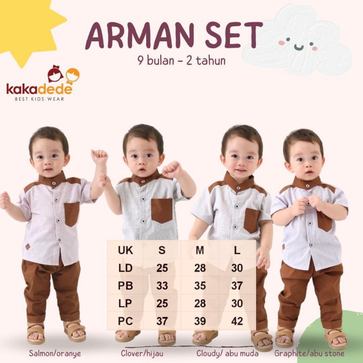 ARMAN SET BY KAKADEDE