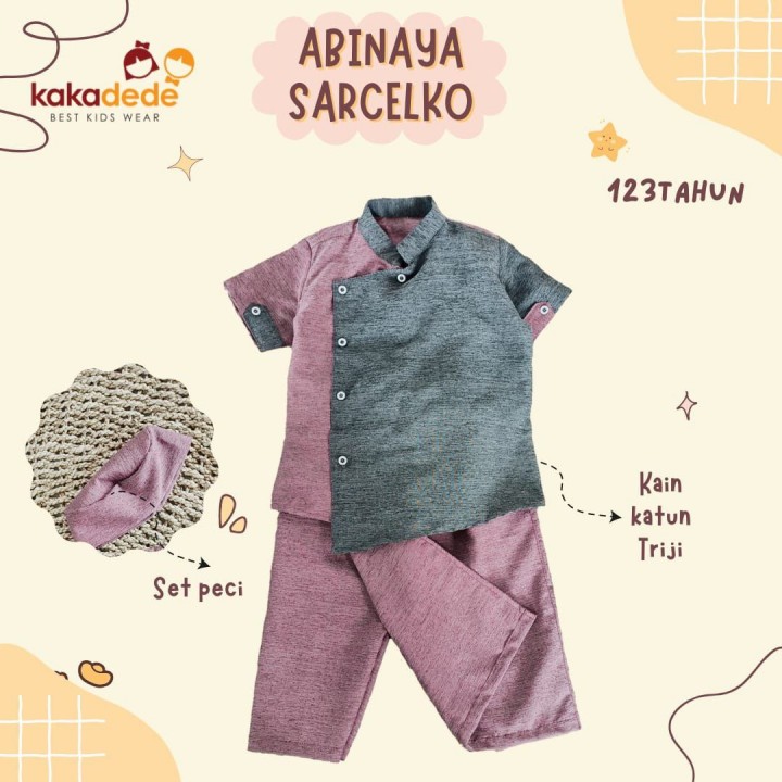 ABINAYA SARCELKO SET PECI