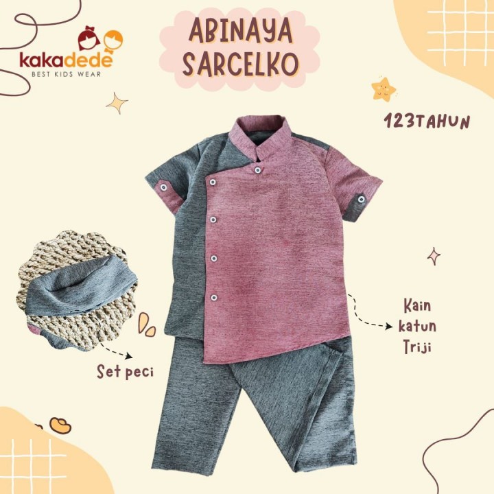 ABINAYA SARCELKO SET PECI