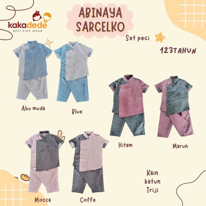 ABINAYA SARCELKO SET PECI