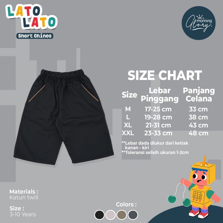 PO CHINOS SHORT PANTS