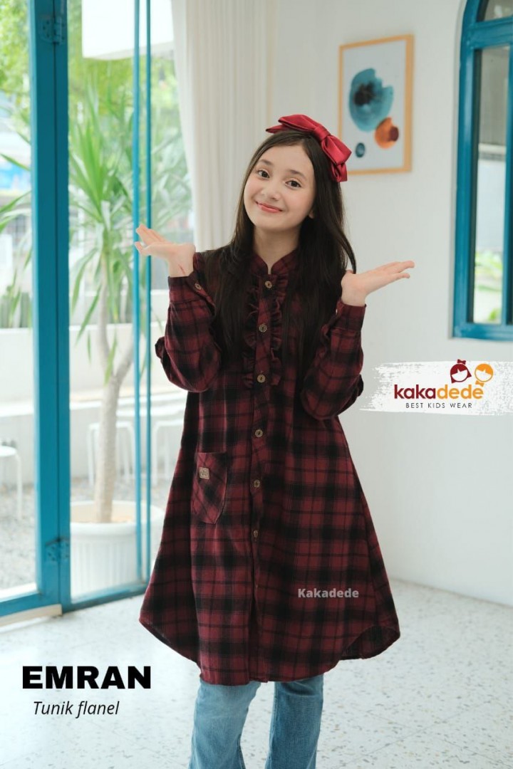 EMRAN TUNIK FLANEL MOTIF 1