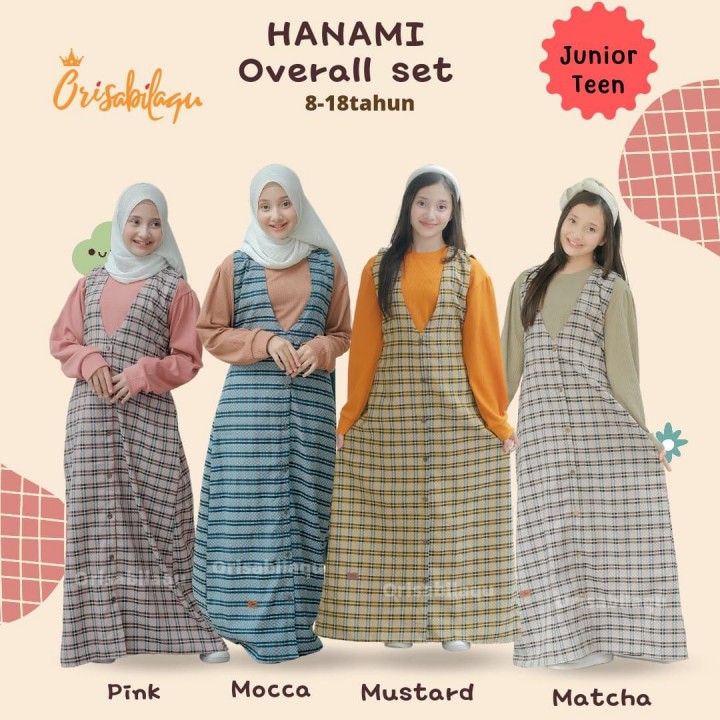 HANAMI OVERALL SET BY KAKADEDE