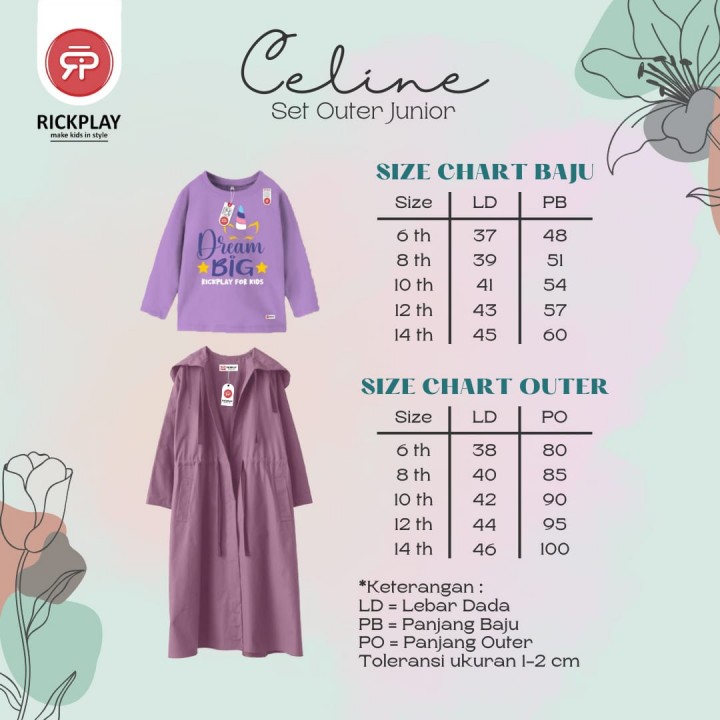 CELINE SET OUTHER BY RICKPLAY