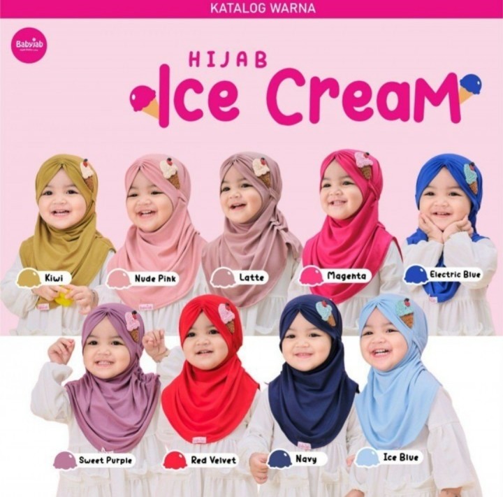 HIJAB ICE CREAM BY BABYJAB