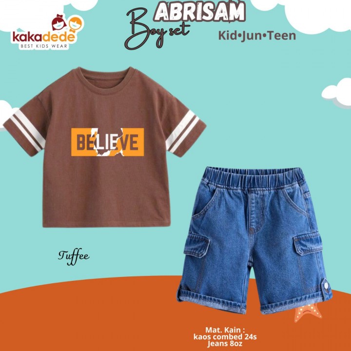 PO ABRISAM BOY SET (KIDS) BY KAKADEDE