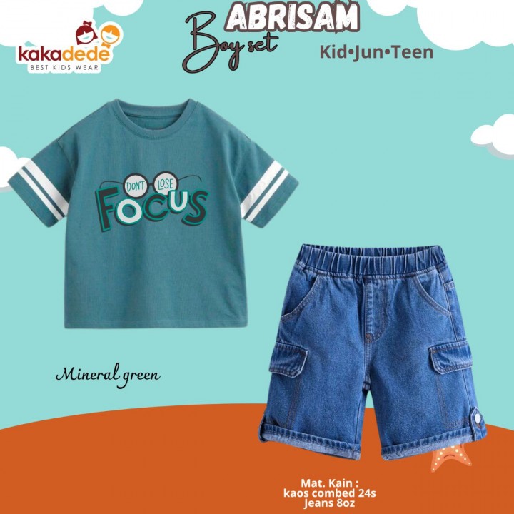 PO ABRISAM BOY SET (JUN) BY KAKADEDE