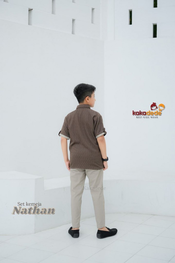 PO SET KEMEJA NATHAN BY KAKADEDE