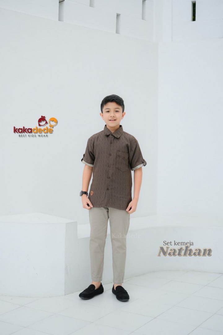 PO SET KEMEJA NATHAN BY KAKADEDE