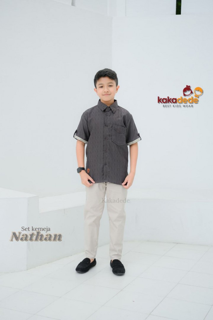 PO SET KEMEJA NATHAN BY KAKADEDE