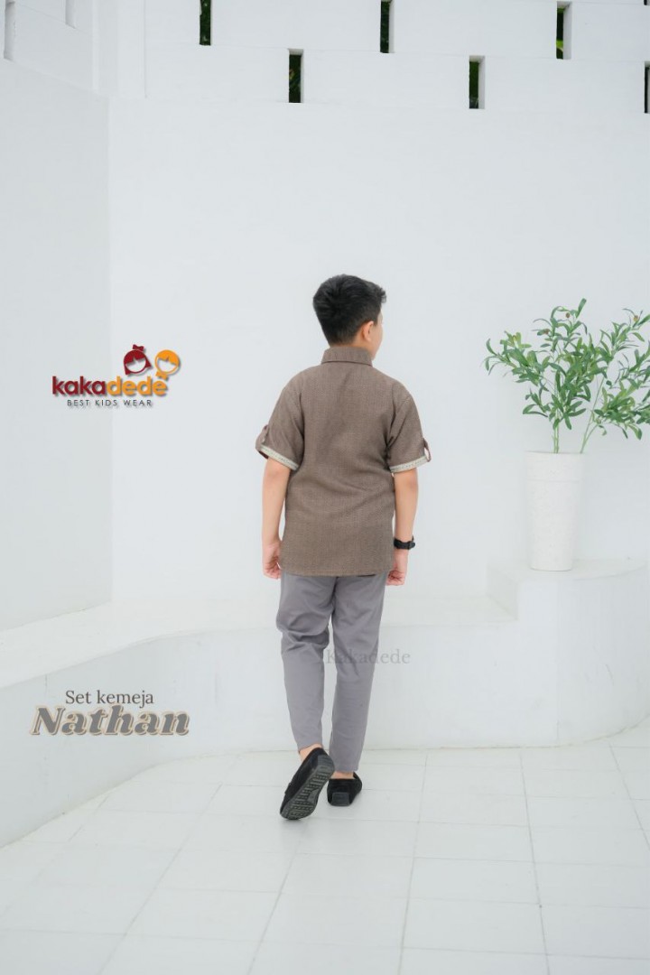 PO SET KEMEJA NATHAN BY KAKADEDE