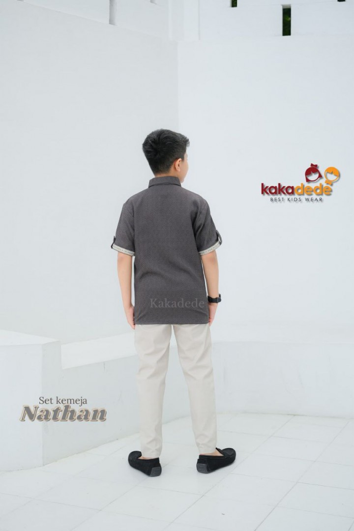 PO SET KEMEJA NATHAN BY KAKADEDE