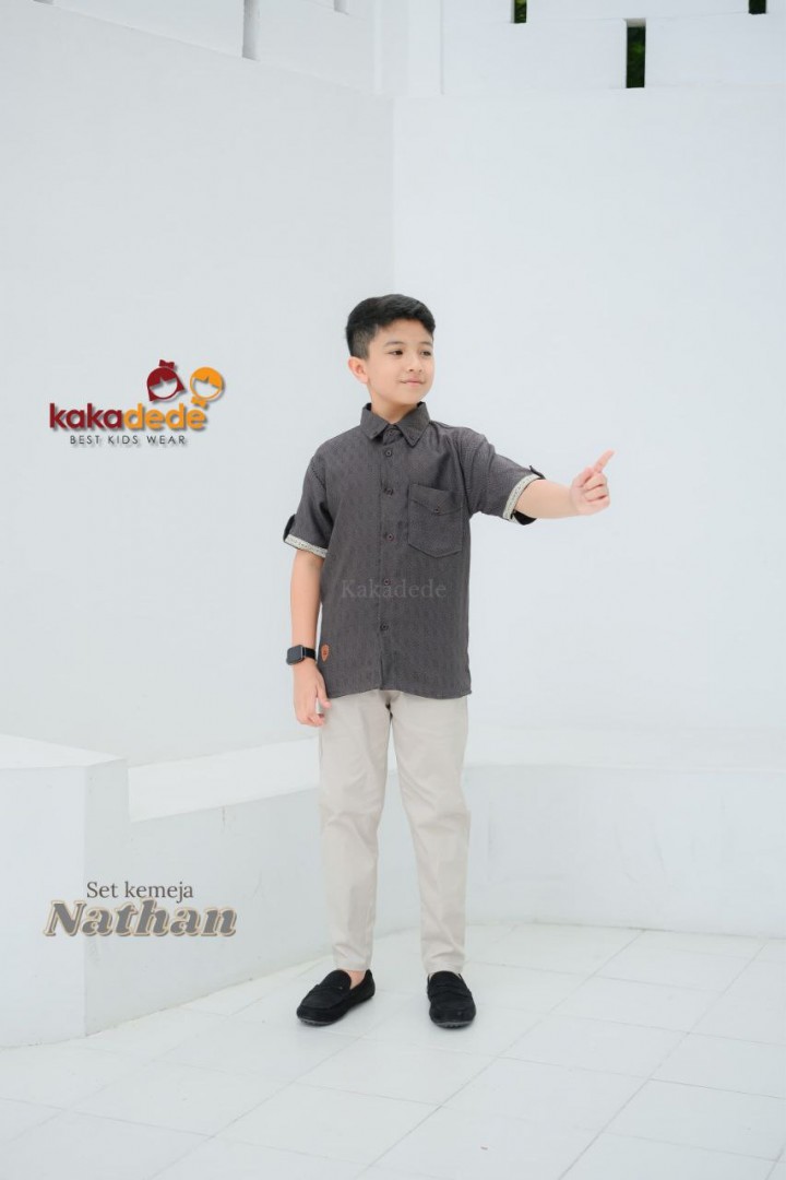 PO SET KEMEJA NATHAN BY KAKADEDE