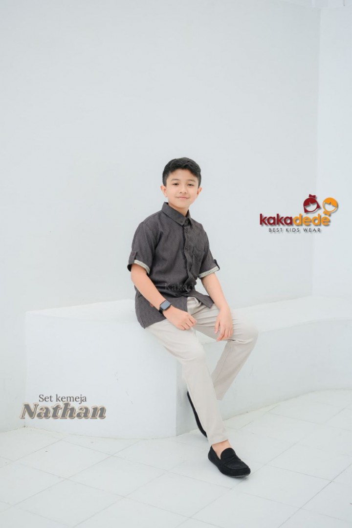 PO SET KEMEJA NATHAN BY KAKADEDE