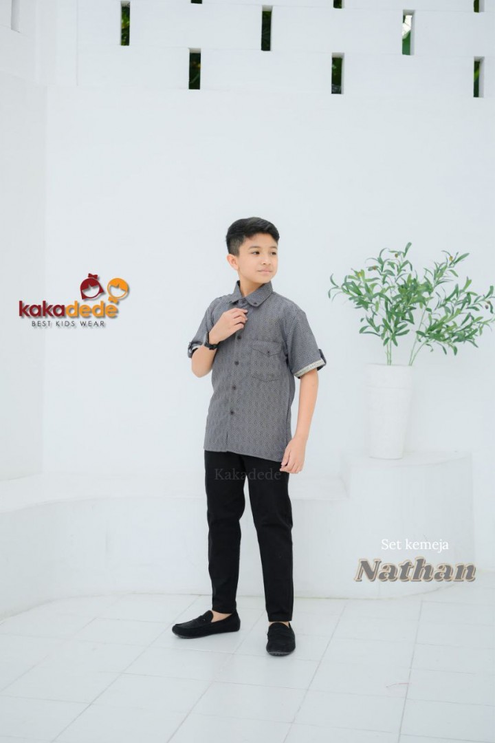 PO SET KEMEJA NATHAN BY KAKADEDE