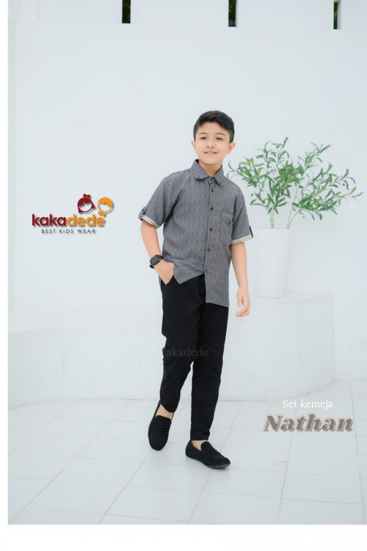 PO SET KEMEJA NATHAN BY KAKADEDE