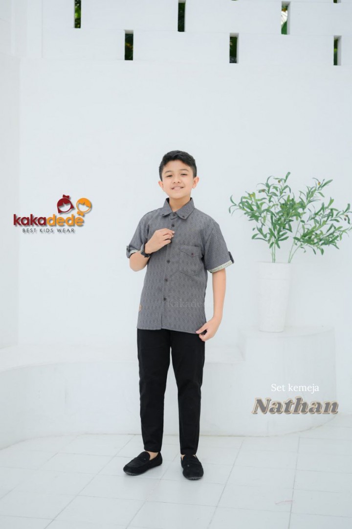 PO SET KEMEJA NATHAN BY KAKADEDE