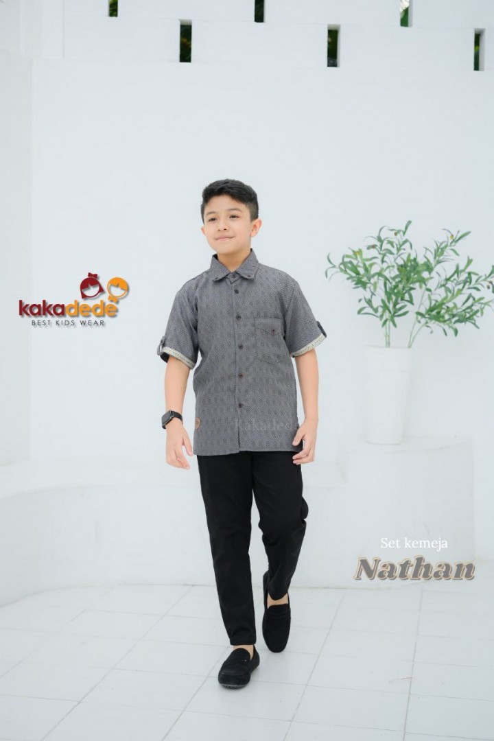 PO SET KEMEJA NATHAN BY KAKADEDE