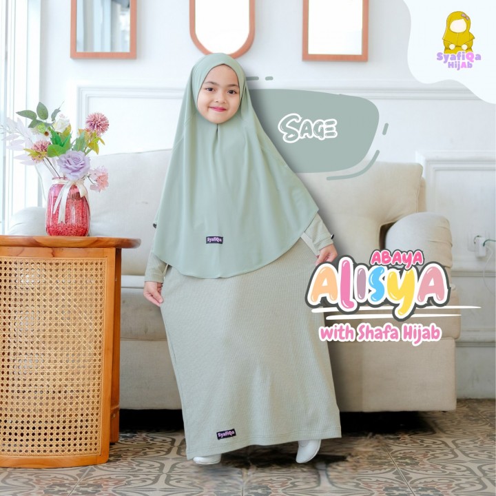 PO ABAYA ALISYA (TANPA HIJAB) BY SYAFIQA