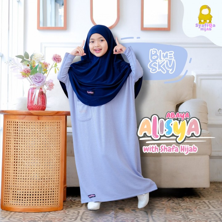 PO ABAYA ALISYA (TANPA HIJAB) BY SYAFIQA