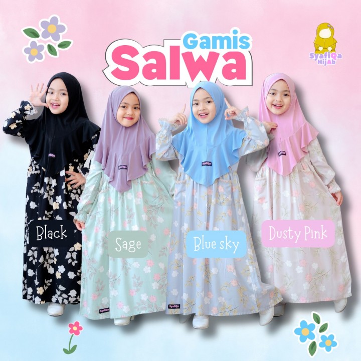 PO GAMIS SALWA BY SYAFIQA HIJAB