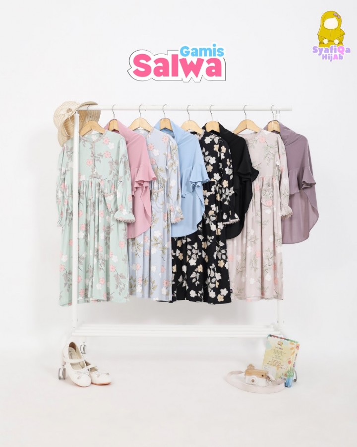 PO GAMIS SALWA BY SYAFIQA HIJAB