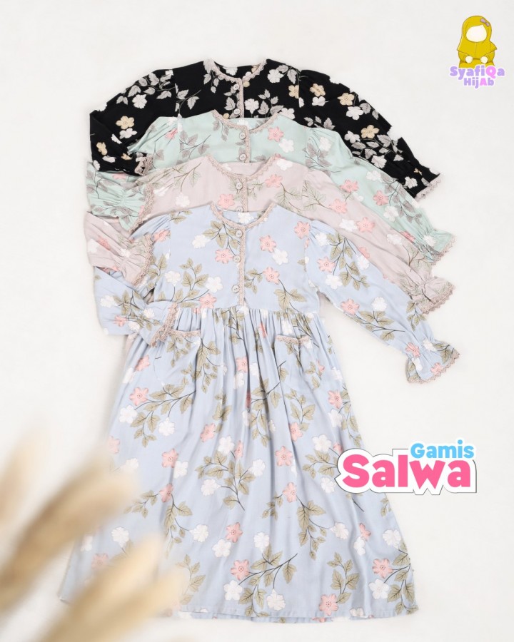 PO GAMIS SALWA BY SYAFIQA HIJAB