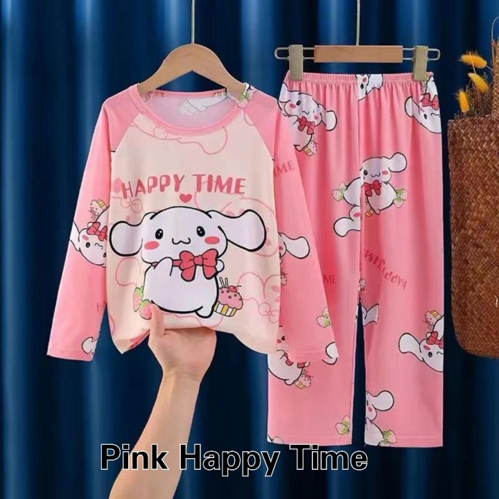 SERI 6 MOOSE PANJANG PANJANG SET PIYAMA ANAK