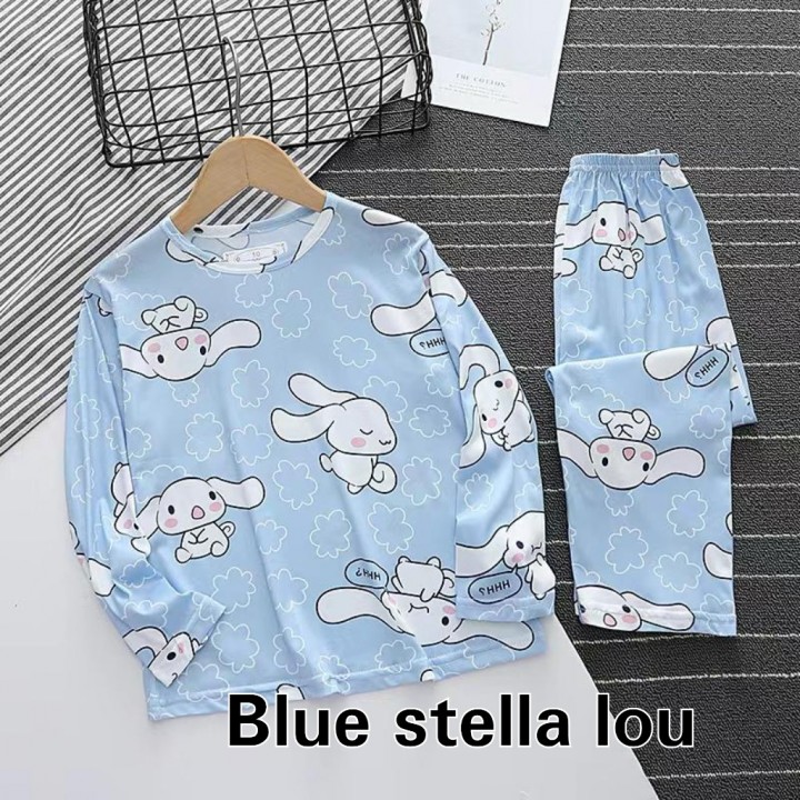 SERI 6 MOOSE PANJANG PANJANG SET PIYAMA ANAK